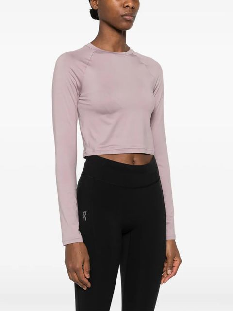 On Running logo-print T-shirt - Pink