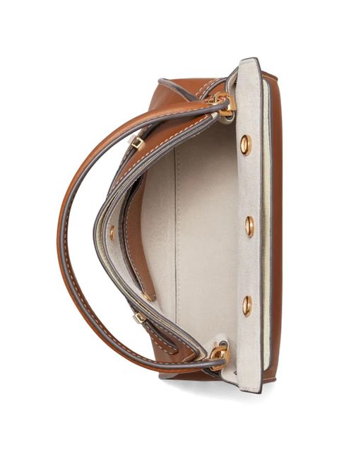 Tory Burch petite lee Radziwill double bag - Brown
