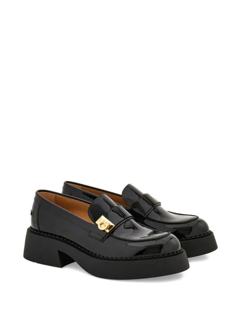 Ferragamo leather loafers - Black - zdjęcie produktu nr 2