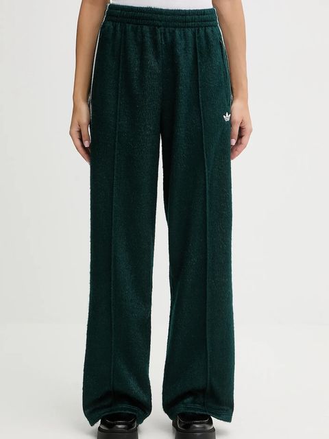 adidas Originals spodnie dresowe damskie kolor zielony z aplikacją KS7806 - zdjęcie produktu nr 1