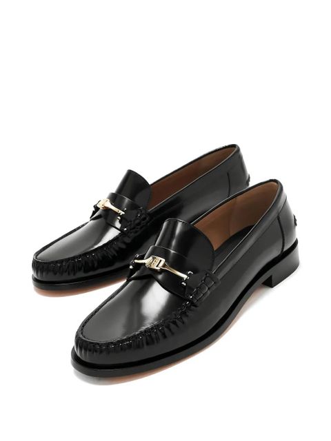 Ferragamo gold-tone loafers - Black - zdjęcie produktu nr 2