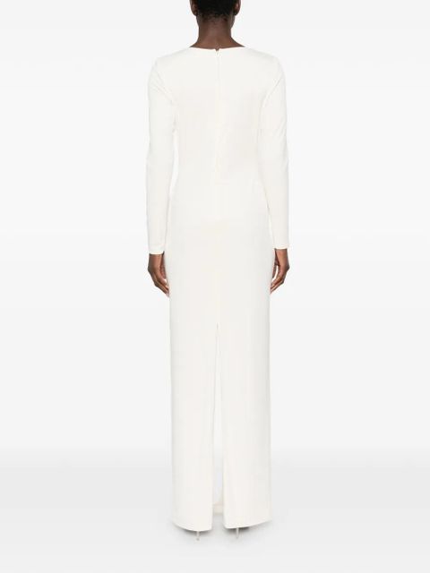 Lauren Ralph Lauren crew-neck maxi dress - Neutrals