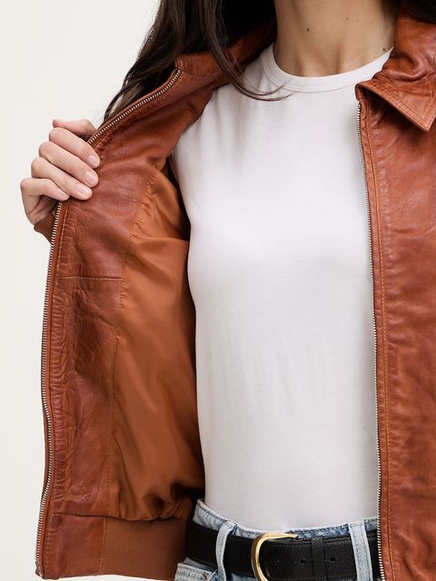 Pinko kurtka skórzana