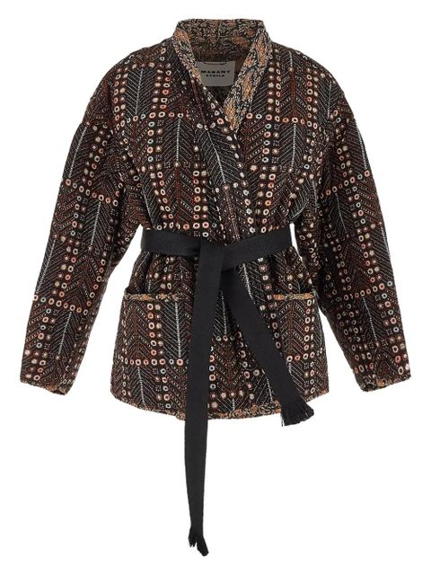 MARANT ÉTOILE cotton jacket - Brown - zdjęcie produktu nr 1