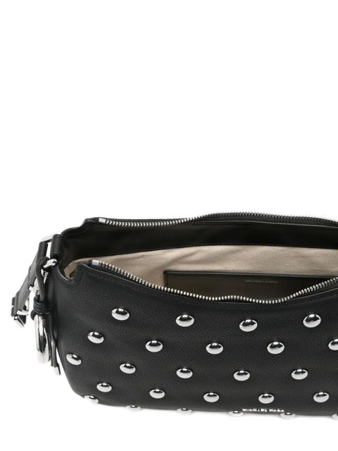 Michael Kors studded shoulder bag - Black