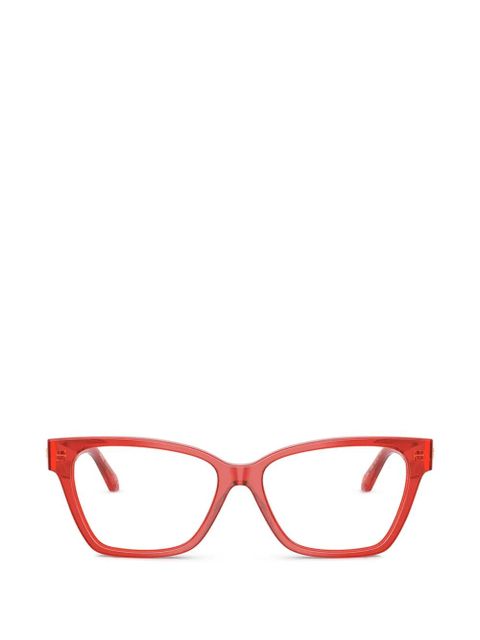 Versace butterfly-frame glasses - Red - zdjęcie produktu nr 1