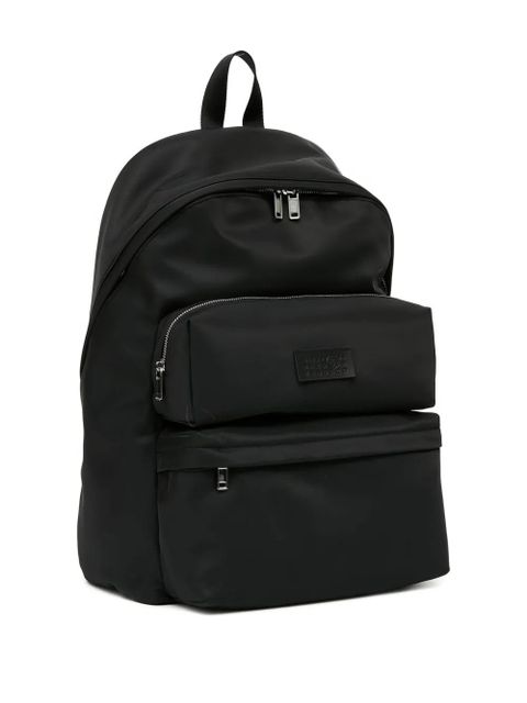 MM6 Maison Margiela numbers-patch backpack - Black