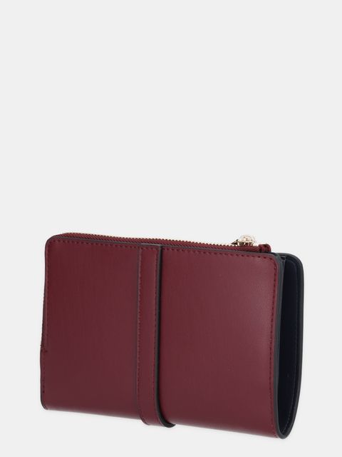 Tommy Hilfiger portfel damski kolor bordowy AW0AW17752 - zdjęcie produktu nr 2