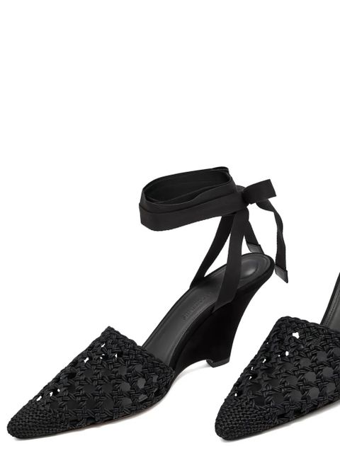 Jacquemus The High wedge-heel pumps - Black