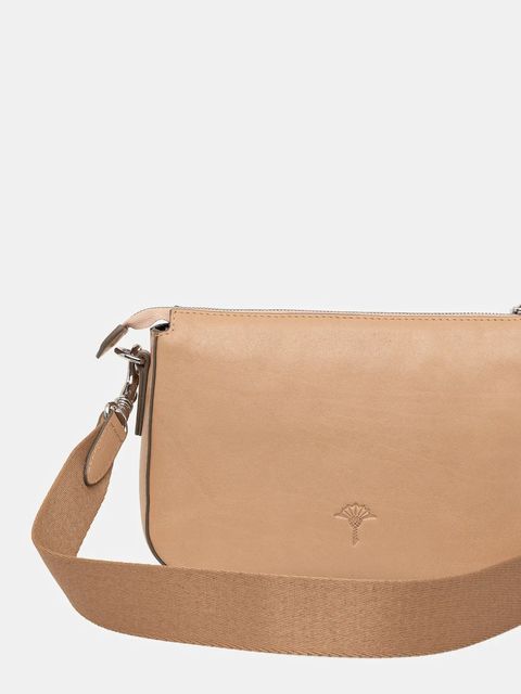 Joop! torebka skórzana kolor beżowy 4140005976