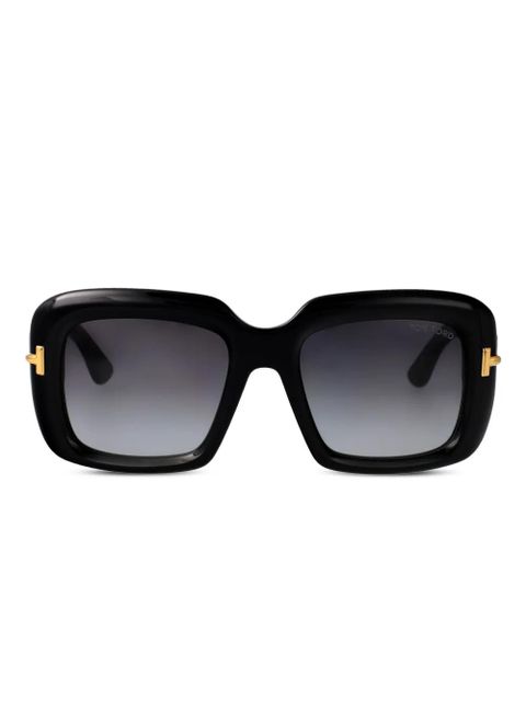 TOM FORD Eyewear Icon square-frame sunglasses - Black - zdjęcie produktu nr 1