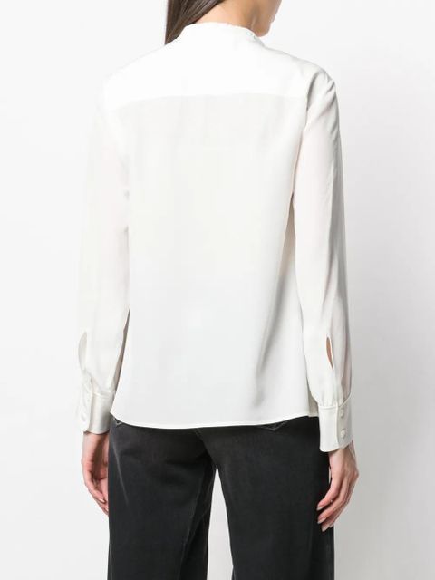 Chloé drawstring detail blouse - White