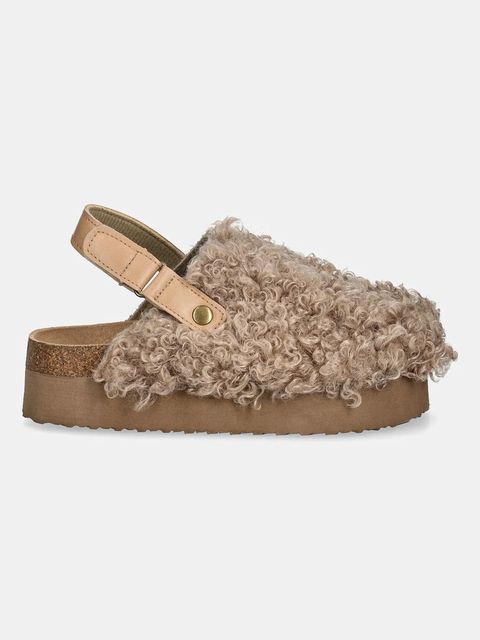 Answear.LAB kapcie kolor beżowy