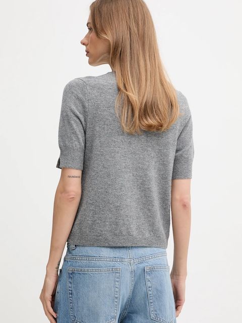 United Colors of Benetton sweter damski kolor szary lekki 1002D10D2