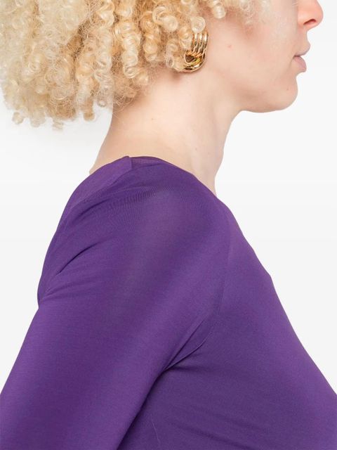 Max Mara one-shoulder top - Purple