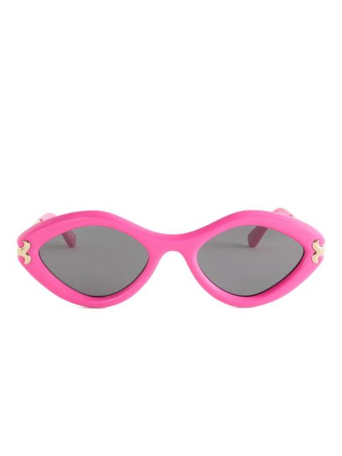 PUCCI geometric-frame sunglasses - Pink - zdjęcie produktu nr 1