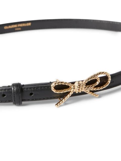 Claudie Pierlot bow buckle belt - Black - zdjęcie produktu nr 2