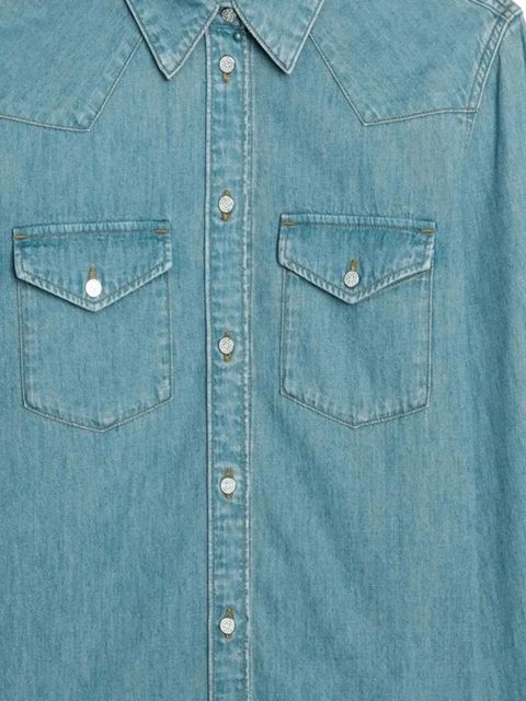 Zadig&Voltaire Thelma denim shirt - Blue - zdjęcie produktu nr 2