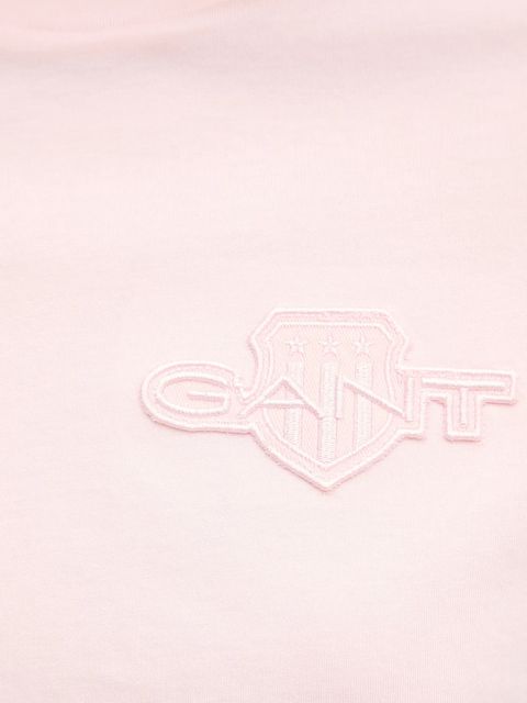 Gant t-shirt bawełniany damski kolor różowy 4202589