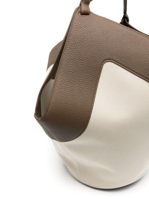 KHAITE medium Lotus tote bag - Neutrals