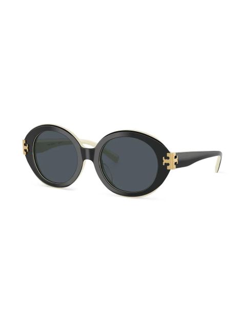 Tory Burch round-frame sunglasses - Black - zdjęcie produktu nr 2