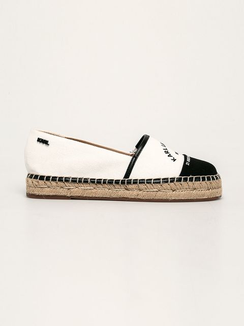 Karl Lagerfeld - Espadryle KL80108 - zdjęcie produktu nr 2