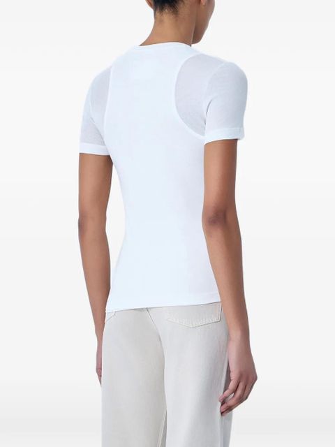Jil Sander fitted crew-neck T-shirt - White