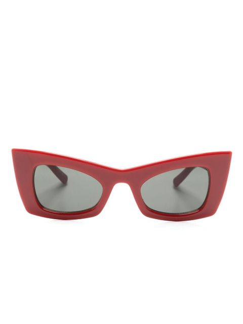 Saint Laurent Eyewear cat-eye sunglasses - Red - zdjęcie produktu nr 1