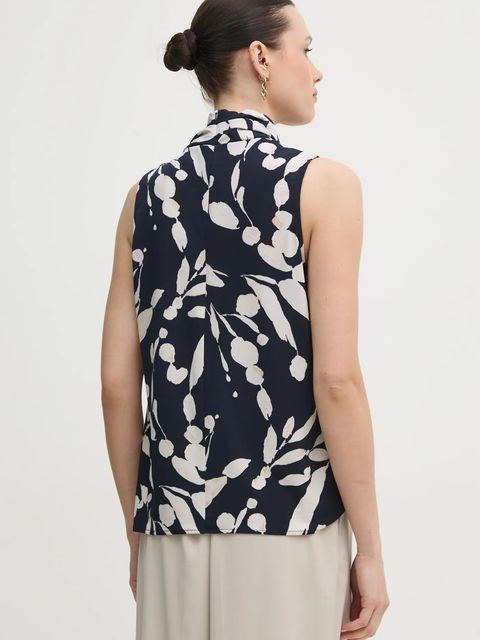 Joseph Ribkoff bluzka damska kolor granatowy wzorzysta 251251