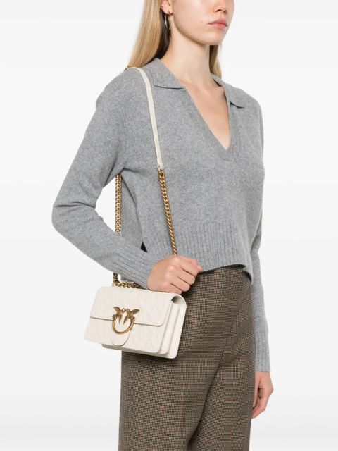 PINKO mini Love One shoulder bag - Neutrals - zdjęcie produktu nr 2