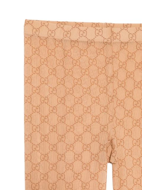 Gucci logo-print tights - Neutrals