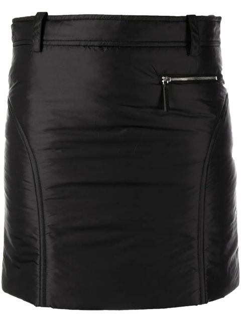 KHAITE padded mini skirt - Black - zdjęcie produktu nr 1