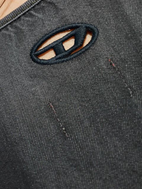 Diesel logo tank top - Grey