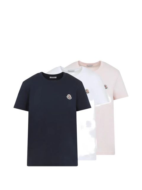 Moncler logo-patch T-shirt - Black - zdjęcie produktu nr 1