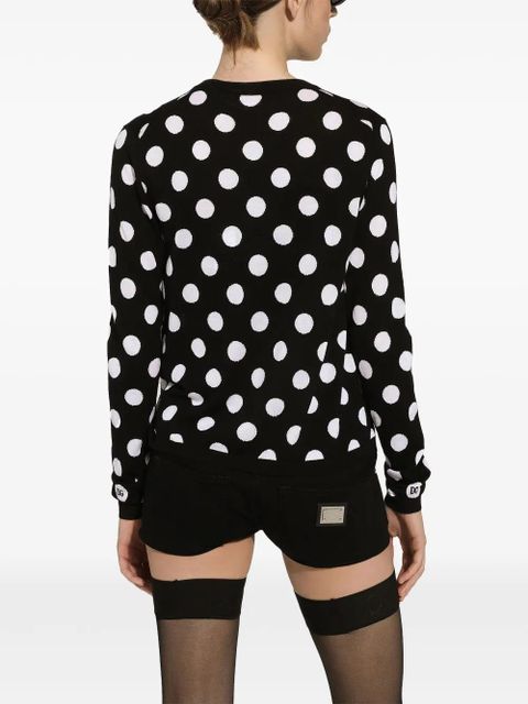 Dolce & Gabbana mid-rise denim shorts - Black