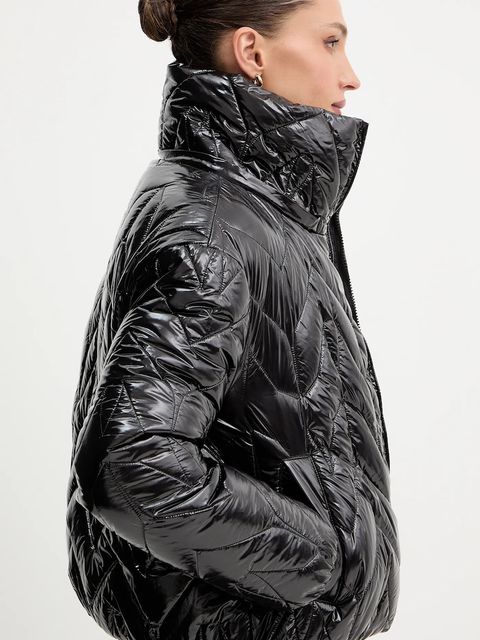 Patrizia Pepe kurtka kolor czarny zimowa 2O0189 A647