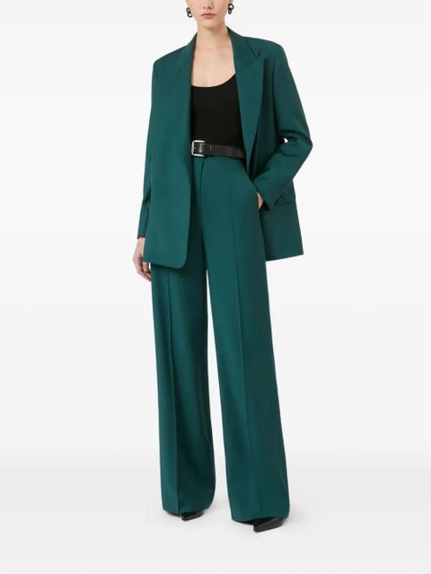 Max Mara pleat-detail trousers - Green - zdjęcie produktu nr 2