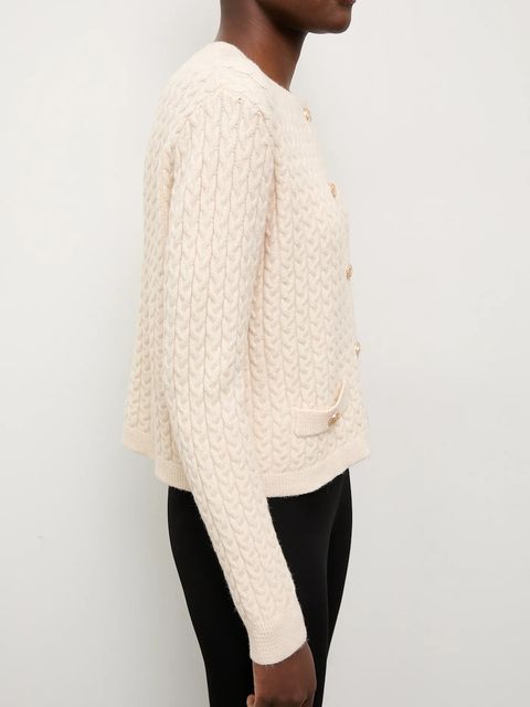 Answear.LAB kardigan damski kolor beżowy