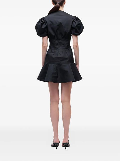 Simkhai Edwina puff-sleeves mini dress - Black