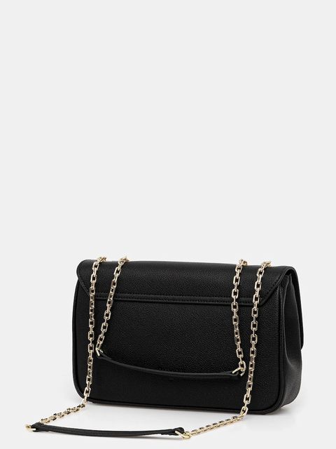 Patrizia Pepe torebka skórzana kolor czarny 8B0228 L001 - zdjęcie produktu nr 2