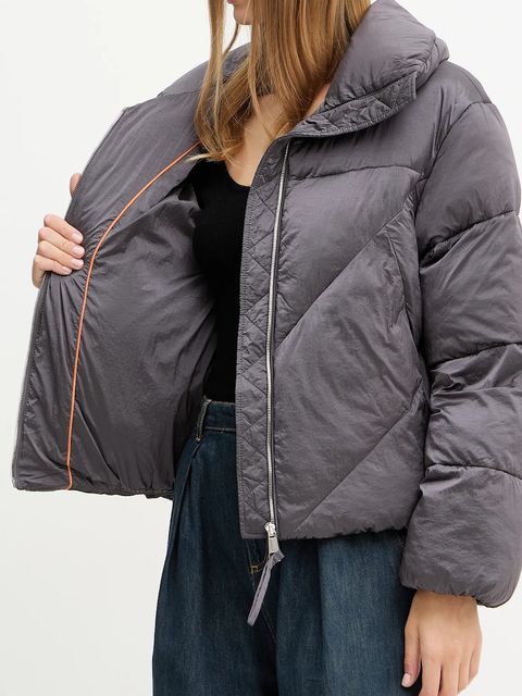 BOSS Orange kurtka kolor fioletowy zimowa 50548035