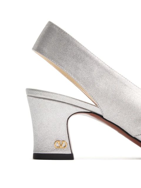 Valentino Garavani 60mm Adamantine pumps - S13 SILVER