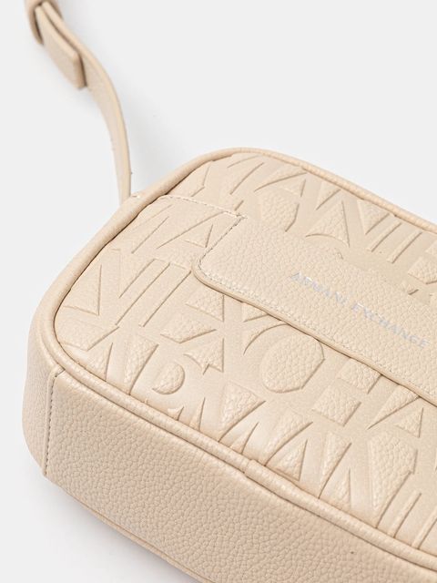Armani Exchange torebka kolor beżowy XW001578 AF15774
