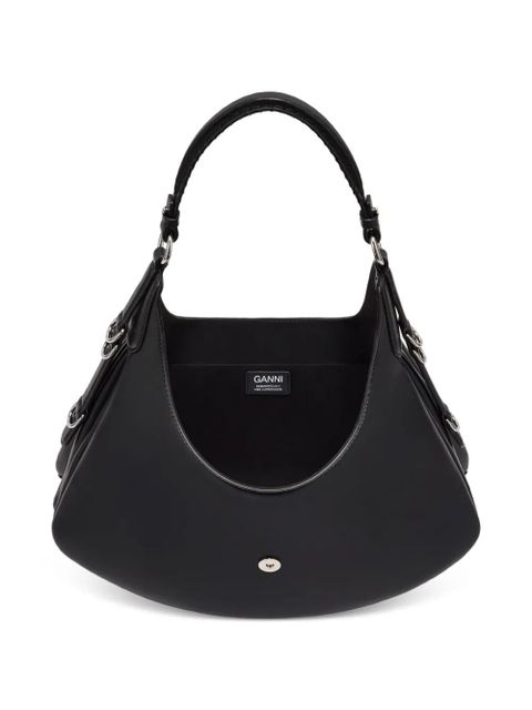 GANNI small Kat tote bag - Black