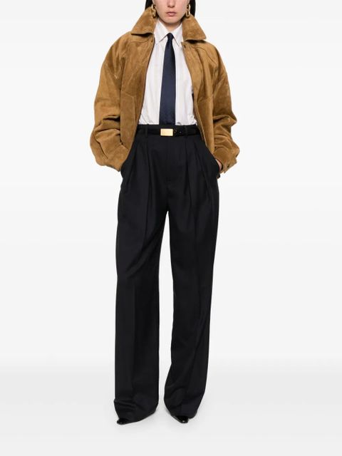 Saint Laurent striped shirt - Neutrals