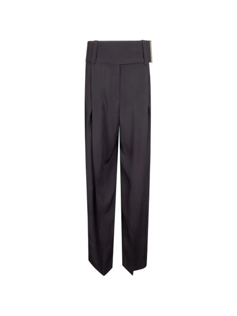 Sportmax high-waisted trousers - Black - zdjęcie produktu nr 1