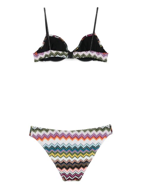 Missoni zigzag-pattern bikini - Black - zdjęcie produktu nr 2