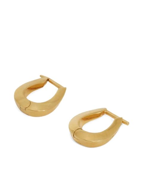 Jil Sander Horseshoe hoop earrings - Gold - zdjęcie produktu nr 2