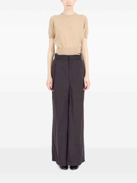 Maison Margiela crew-neck virgin wool jumper - Neutrals