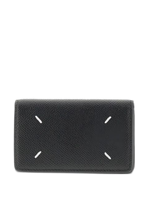 Maison Margiela stitching card wallet - Black - zdjęcie produktu nr 1
